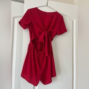 Red Romper